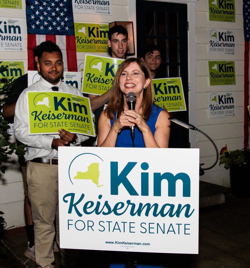 Kim Keiserman wins the Democratic primary in a landslide