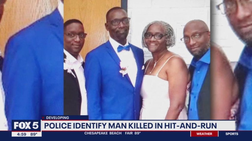 Police identify husband killed in DC hit-and-run; search for suspect continues