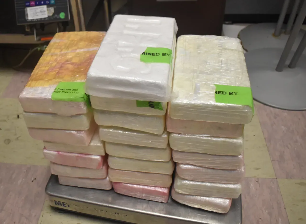 Over 50 pounds of cocaine were found hidden in a vehicle trying to cross from Matamoros, Mexico, into Brownsville, Texas, on Saturday, U.S. Customs and Border Protection officials say. (Photo Courtesy CBP)