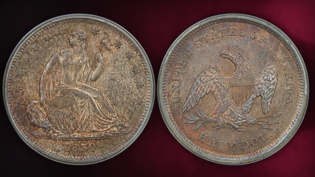 1839 Liberty Seated Dolla