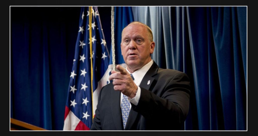 Newsweek: Tom Homan Urges Migrants to Leave on Their Own: 'We are Aware of Your Identities'