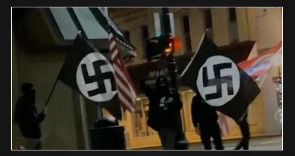 Protesters with Swastika Flags and Pro-Nazi Chants Target 'Diary of Anne Frank' Play in America