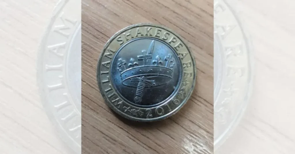 Rare £2 Shakespeare Coin on eBay Listed for £10,000