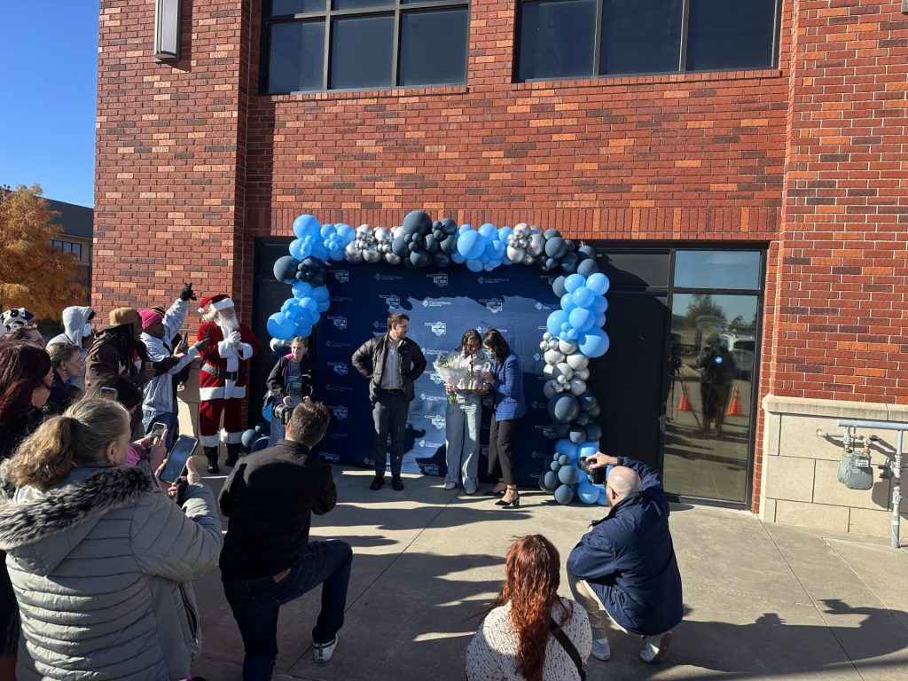 19-year-old caregiver wins company award, surprised with new car