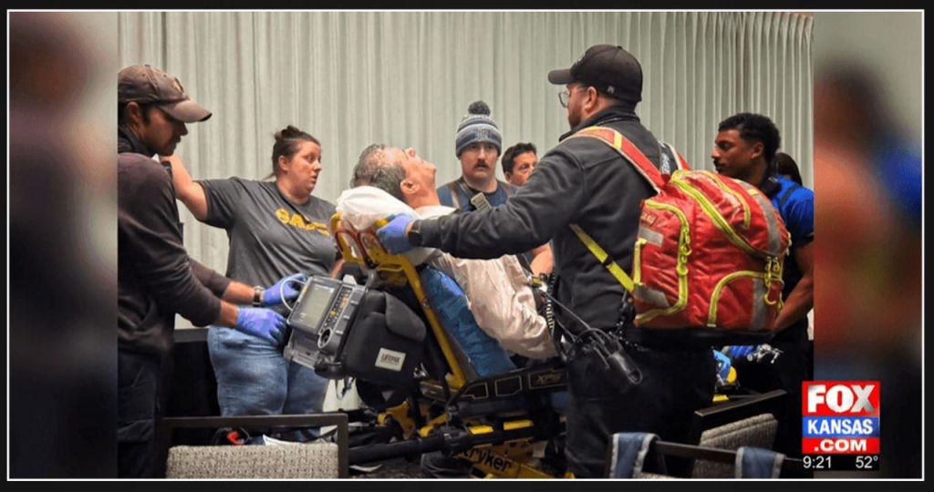 Father from Garden City has a heart attack while speaking at teen safety conference in Wichita