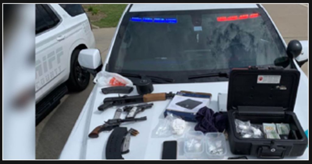 Harris County Sheriff's Office conducts proactive operation, confiscating weapons, drugs, and cash