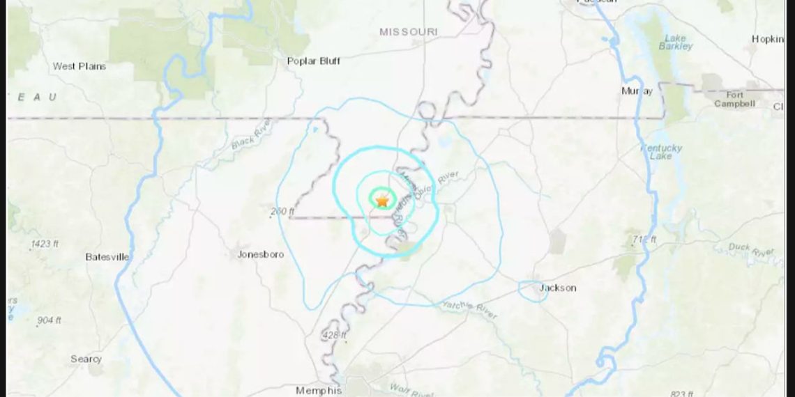 Minor Magnitude Earthquake Recorded In The United States