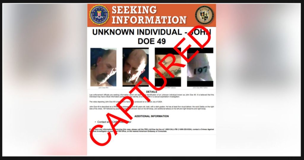 Texas man arrested by FBI in child exploitation investigation