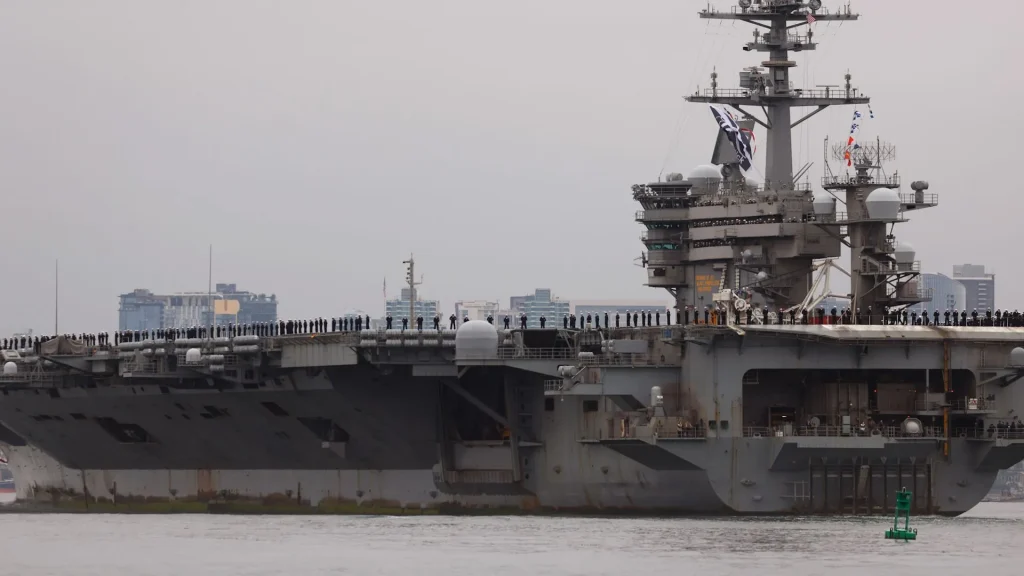 Chinese student arrested for filming US aircraft carrier has ties to CCP: Report